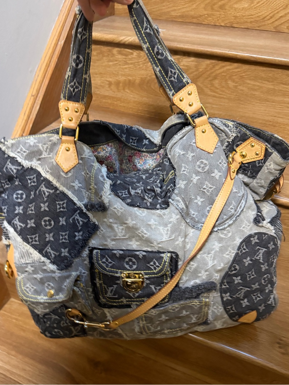 Authentic Louis Vuitton Patchwork Tote bag